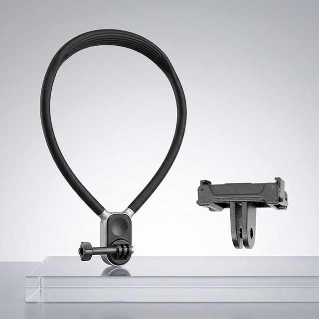 Adjustable ABS for Compatible Neck Mount Lanyard Bracket 360 Degree Rotation Action3/4/5 Sports Camera POV Camera Accessories