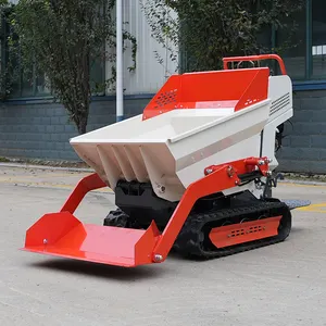 Livraison gratuite hydraulique CE EPA mini dumper 500kg 1000kg dumper truck crawler