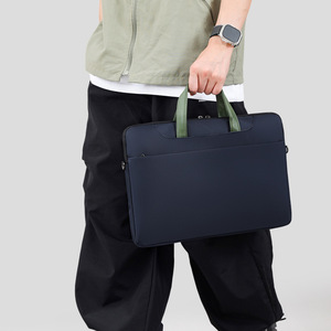 Maletín Ligero Impermeable para Portátil de PU, Maletín de Negocios, Regalo, Portátil, para Trabajo, con Espacio para Bolígrafo, Taza, Botella, Paraguas, Cargador, Maletín Corporativo para Portátil - Product Image 5