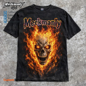 Meckmanly Men's Short Sleeve T-Shirt 100% Cotton O-Neck Printed Photo Design Regular Fit Casual Style - Product Image 4