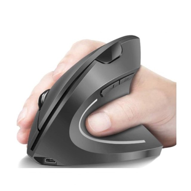 Hot Selling Rechargeable Vertical Mice Ergonomic Wireless Mouse With 2.4g Usb Receiver 3 Adjustable Dpi 6 Buttons