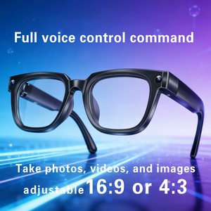 Smart <b>Glasses</b> AI Real-Time Translation 1080P <b>Camera</b> App Control Plastic Titanium Frame Single Lens Type-C Charging Q11 - Product Image 3
