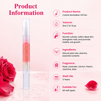 Soins des ongles professionnels en marque privée, huiles naturelles hydratantes pour cuticules sèches, stylo à huile pour cuticules