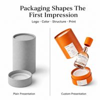 Boîtes Cylindriques en Carton Ondulé Personnalisables avec Logo – Emballage Premium pour Parfums et Cosmétiques