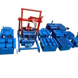 <span class=keywords><strong>2025</strong></span> New AG Factory Direkt vertrieb Kleine nicht brennende Zement ziegel maschine Mobile Betonblock form maschine - Product Image 5