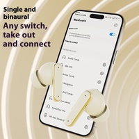 Audífonos Bluetooth Intrauditivos Q23 Hd Call ENC con Cancelación Profunda de Ruido, Mini Audífonos Inalámbricos Verdaderos con Sonido Estéreo HIFI, Resistentes al Agua, para Deportes