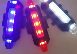 נייד נטענת LED USB רכיבה על אופני אור COB זנב אור אופניים אחורי אור