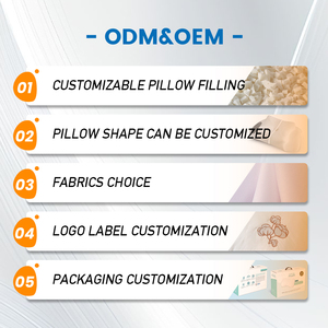 Fabrieksleverancier gepatenteerd ergonomisch kussen van traagschuim met gecombineerde ondersteuning, luchtdoorlatend kussen voor het slapen - Product Image 5