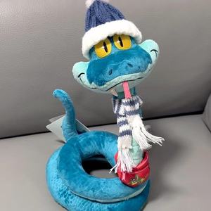 Peluche Serpent Gary Mignon avec la Lèvre Extérieure, Modèle Zoo2, Poupée Animale Réaliste, Porte-clés, Décoration de Foulard - Product Image 1