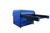 Presse à chaud pneumatique Presse à chaud à plat automatique pour sublimation de colorant à double station