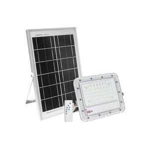 Foco LED solar de 1500 lm, 6500 k - iluminación eficiente para espacios exteriores, jardines y seguridad nocturna. - Product Image 1