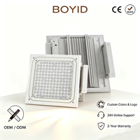 Lampe LED de canopée Boyid Lighting super lumineuse 80W-200W IP65 étanche pour station-service et entrepôt - Prix usine