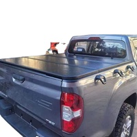 4x4 tout-terrain sur mesure en aluminium couvercle à trois volets boîte de queue couvercle de volet roulant couvercle tonneau pour Toyota Hilux revo vigo sr5