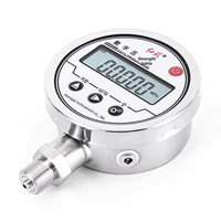 Manomètre numérique 0-1,6 MPa en acier inoxydable, manomètre numérique industriel Hongqi