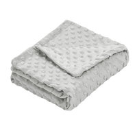 Lot de 2 couvertures pour bébé avec poupée, couette chaude pour nouveau-né, gigoteuse en flanelle douce pour poussette