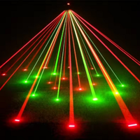 UNOXINE - Cabezal Móvil con Haz de Láser Rojo de Última Generación |   Luz DMX512 para Discotecas, Clubes, Bodas, Bares y Espectáculos
