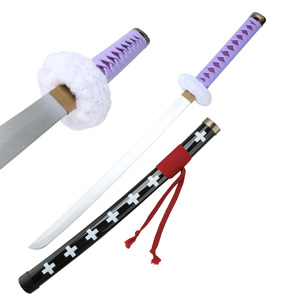 <span class=keywords><strong>Katana</strong></span> de Trafalgar Law, jouet en bois, épée, 80 cm/31,5 pouces, accessoires de cosplay d'anime, <span class=keywords><strong>katana</strong></span> de Roronoa Zoro - Product Image 1
