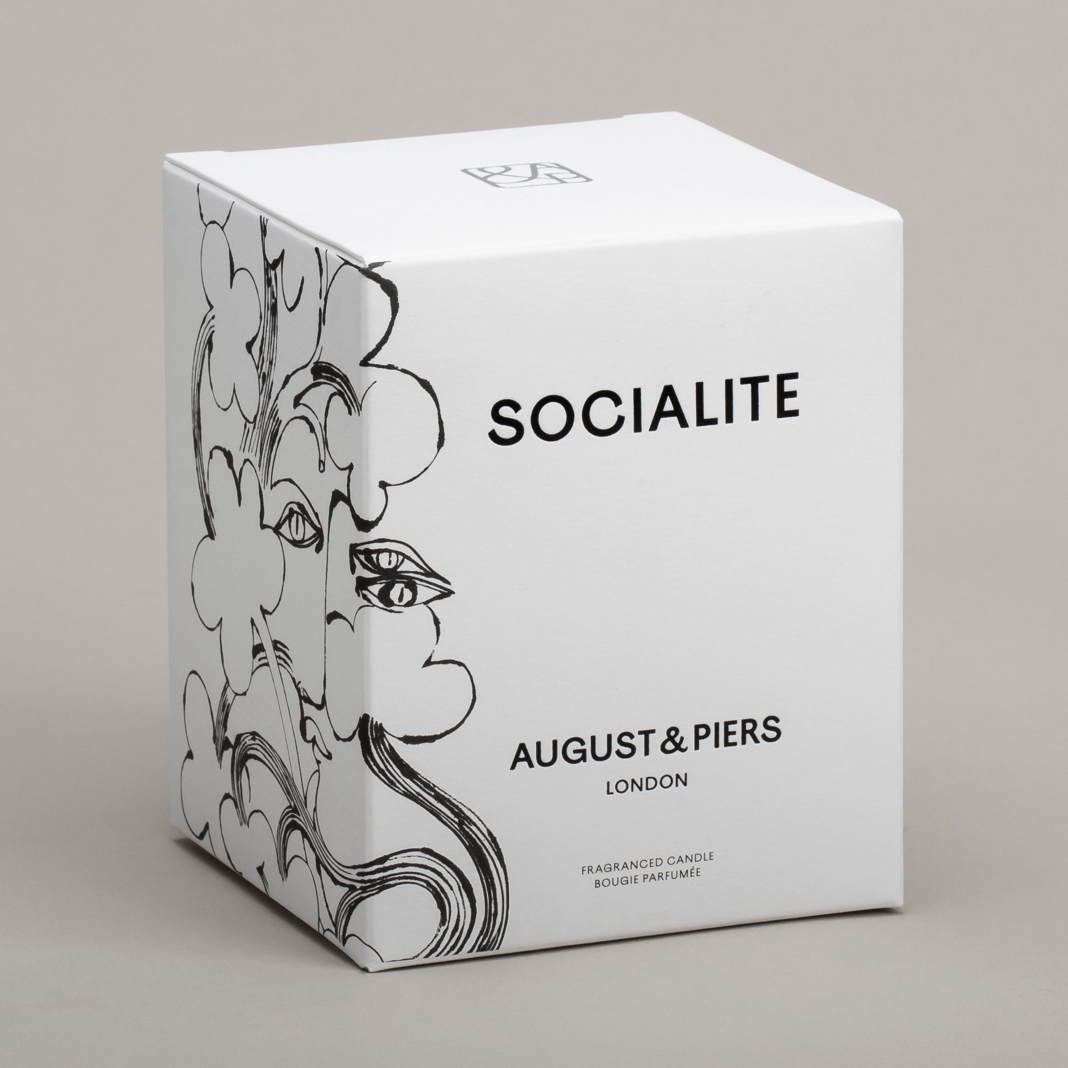 customised candle box with insert