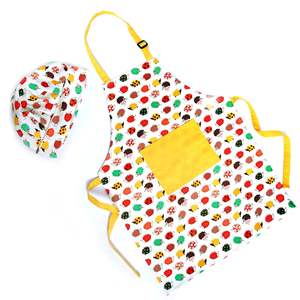 Tabliers de protection de cuisine personnalisés, mignon dessin animé licorne imprimé numérique enfants <span class=keywords><strong>tablier</strong></span> en coton et polyester - Product Image 4