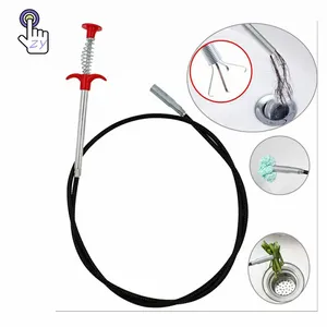 Wholesale Portable Drain Cleaner Snake Cleaning Dredge Remover Hair Sewer Filter Tool Spring Drain Snake Cleaner