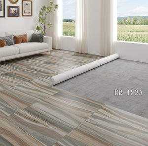 Solutions de revêtement de sol modernes antidérapantes écologiques lavables en <span class=keywords><strong>PVC</strong></span> imperméable à motifs floraux aspect <span class=keywords><strong>bois</strong></span> <span class=keywords><strong>Tapis</strong></span> d'intérieur en polyester - Product Image 2