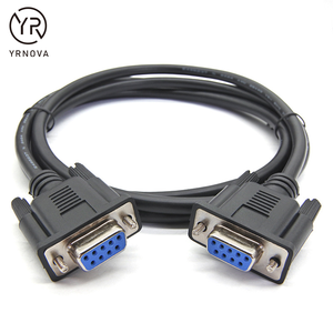 Cable de Monitor de Computadora de 1 Pie, Conector Hembra <span class=keywords><strong>DB</strong></span> de <span class=keywords><strong>9</strong></span> Pines, Aislamiento de PVC, Clasificación IP65, Conductores de Cobre Estañado, Certificación CE ROHS - Product Image 3