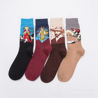 DZ02 2020 chaussettes habillées colorées pour hommes personnalisées, chaussettes chaudes d'hiver pour femmes et hommes chaussettes de mauvaises herbes