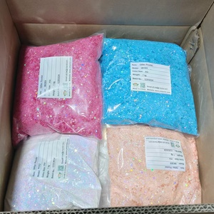 Mega Venta Purpurina Holográfica en Polvo Mezcla Gruesa Tonos Macarrón Resistente a Solventes para Vasos Tumblers y Manualidades de Resina Empaquetada en Bolsas a Granel de 1kg - Product Image 2