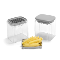 Nouvel outil professionnel manuel multifonctionnel en plastique à 4 lames pour mandoline, frites, pommes de terre, carottes, oignons, pommes