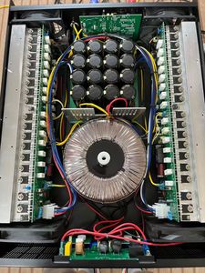 CA50 3U High power class H 1800W 2-channel professional audio power amplifier for sound system performance venue - Product Image 5