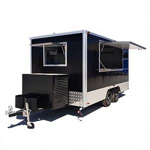 Remolque de Comida Multifuncional de Acero Inoxidable, Totalmente Equipado, Camión de Comida Móvil con Cocina Completa, Garantía de 2 Años, 5.5m - Product Image 1