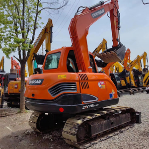 Excavadora Usada en Corea del Sur, Doosan DX75 DX75-9C DX75LC-9C, 7 toneladas, 7.5 toneladas, Mini Excavadora Hidráulica, Bajo Precio y Bajas Horas de Uso, en Venta - Product Image 1