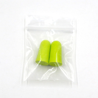 Vente directe d'usine, fournisseur en gros de bouchons d'oreilles de protection, CE ANSI SNR 38dB, bouchons d'oreilles colorés, emballage personnalisé