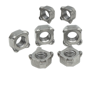 Jauge d'écrou carré de soudage <span class=keywords><strong>SHENHE</strong></span> GB13680, zinguée, grade 4.8, forgée, pour usage manuel automobile M4-M16 - Product Image 3