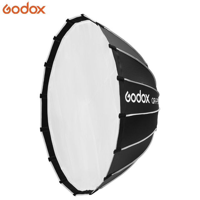 Softbox Accessories Qr-p90t 90cm Quickly Release Parabolic Softbox For Video Led Light Live Broadcast Bowens Studio Flash