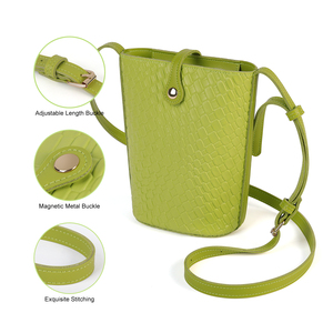 숙녀 럭셔리 프리미엄 소프트 Pu 가죽 여행 크로스 바디 숄더 마그네틱 버튼 지퍼 백 여성용 브랜드 럭셔리 - Product Image 4