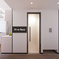 Maison Capsule Mobile Élégante et Innovante avec Vue Panoramique, Résistance aux Intempéries, 20ft 40ft