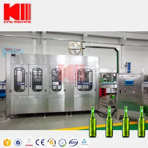 auto filling Wine Bottling Line small bottle Beer Filling Machine