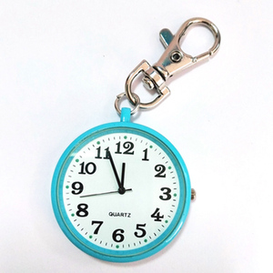 Tùy Chỉnh Y Tá Bác Sĩ Đồng Hồ Đồng Keychain Với Đồng Hồ Mặt Dây Chuyền Thạch Anh Móc Chìa Khóa Đồng Hồ - Product Image 3