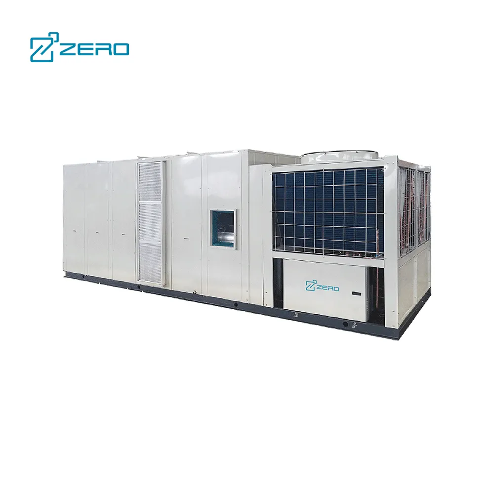 Werks ausgang ZERO T1 R410A Nur Kühlung Klimaanlage Wechsel richter Wärmepumpe Dach verpackungs einheiten Klimaanlage