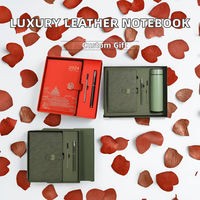 Ensemble de carnets d'affaires de luxe avancés, 5 tailles, papier cousu de luxe, personnalisé, cadeau promotionnel d'entreprise pour la Fête des Pères