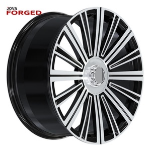 Jantes forgées sur mesure, noires, multi-rayons, 20 pouces, 5x108 pour voiture - Product Image 1