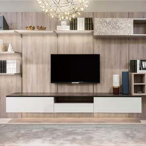 Hot Wholesale Modern Light Luxury Style <b>TV</b> <b>Cabinet</b> Wooden <b>Led</b> <b>Tv</b> Lift <b>Cabinet</b> <b>Tv</b> Design Modern - Product Image 3