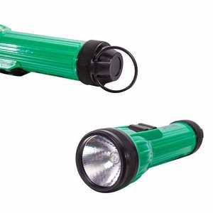 ไฟฉายพลาสติก LED แสงสีขาว สำหรับพกพาในชีวิตประจำวัน ใช้พลังงานจากแบตเตอรี่ AAA - Product Image 1