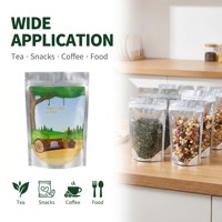 Sachets d'emballage personnalisés en aluminium refermables avec fermeture éclair pour thé, dattes rouges, baies de Goji, snacks et aliments – Fournisseur en gros