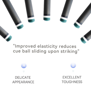 OKHEALING Queue de billard en fibre de carbone de haute qualité 19oz, conception 1/2 en deux parties, joint en acier inoxydable, OEM accepté, accessoire de billard - Product Image 2