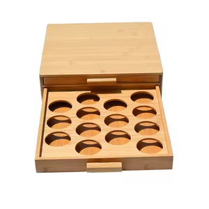<span class=keywords><strong>Support</strong></span> de capsule de dosette de café <span class=keywords><strong>Nespresso</strong></span> en bois de bambou et <span class=keywords><strong>support</strong></span> de <span class=keywords><strong>machine</strong></span> à café de type debout avec tiroir pour l'installation de cuisine - Product Image 4