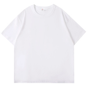 Maglietta Casual da uomo a <span class=keywords><strong>mezza</strong></span> <span class=keywords><strong>manica</strong></span> in cotone tinta unita ampia e Versatile a <span class=keywords><strong>manica</strong></span> corta a compressione pesante - Product Image 6