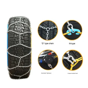 HKNS Custom Automatic Locking Car Tire Snow Chain Anti-Slip <strong>Vehicle</strong> <strong>Tool</strong> Hot Sale on EBay and Amazon car accessories - Product Image 3