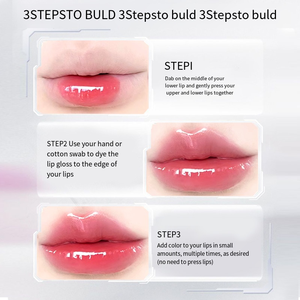 Bálsamo <span class=keywords><strong>labial</strong></span> ultrahidratante de ácido hialurónico, Etiqueta Privada, juego de colágeno extremo vegano, el <span class=keywords><strong>mejor</strong></span> volumen de labios - Product Image 3